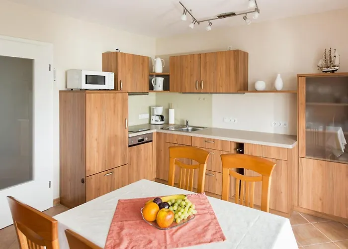 公寓 Haus Duenenglueck Whg. 22, Seesicht 库克斯港