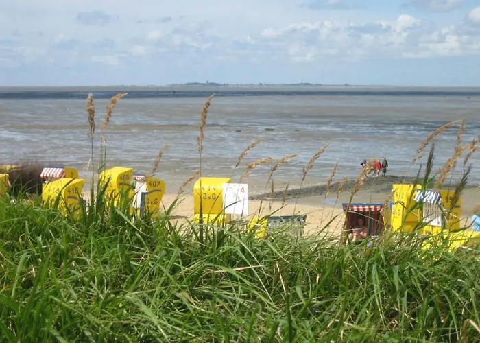 Haus Duenenglueck Whg. 22, Seesicht Апартаменты Куксхафен